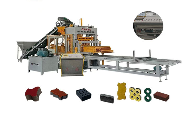 Machine de Fabrication Automatique de Blocs - QT5