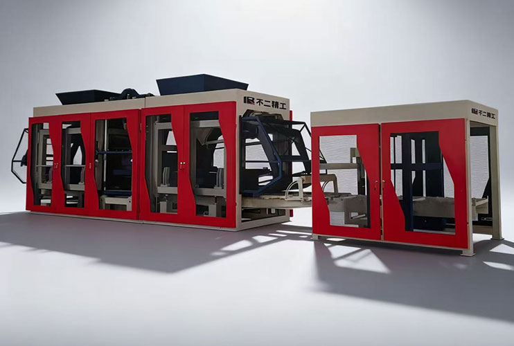 Machine de Fabrication Automatique de Blocs - QT18