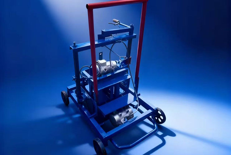Petite Machine de Fabrication de Briques Mobiles - QMY2-40