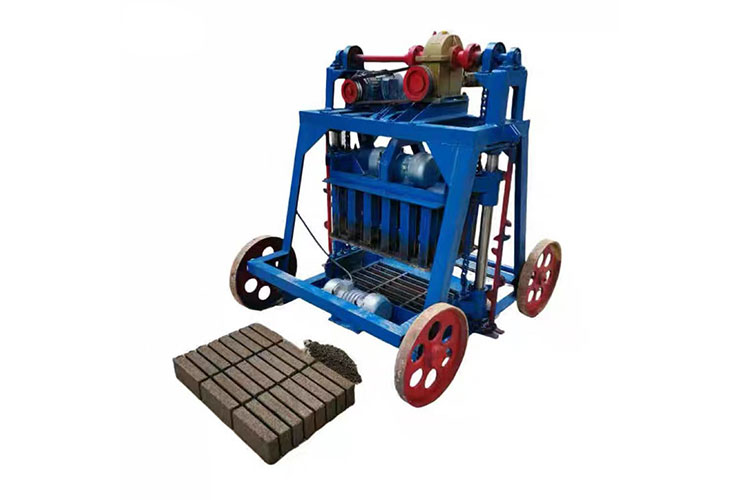 Petite Machine de Fabrication de Briques Mobiles - QMY4-40