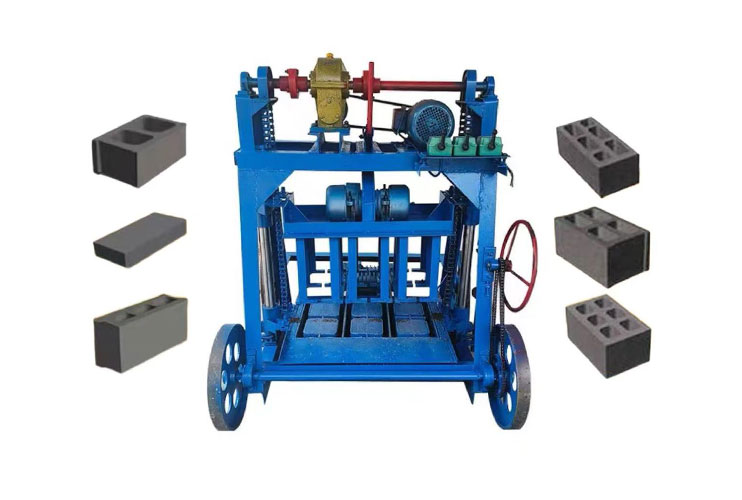 Petite Machine de Fabrication de Briques Mobiles - QMY4-40